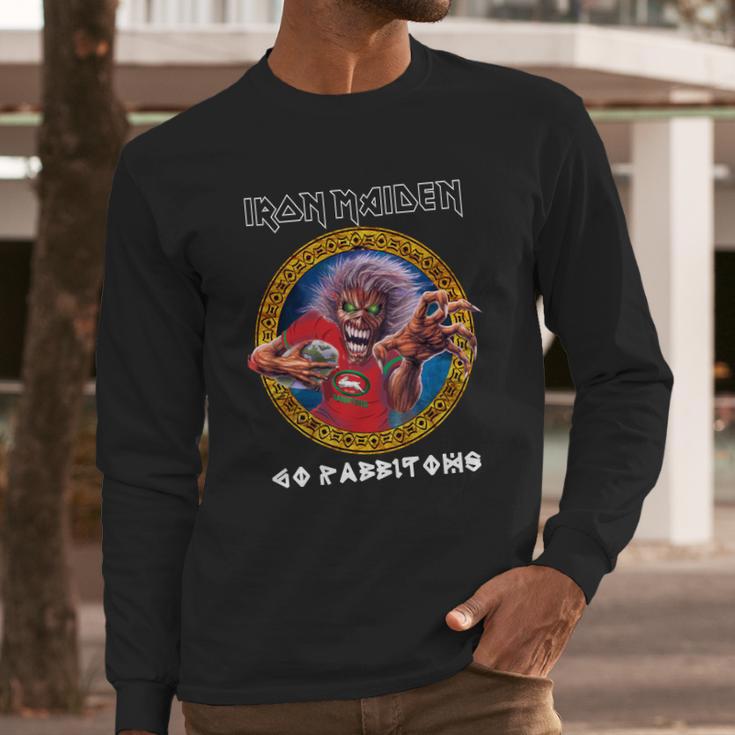 Iron Maiden Rabbit OhsShirt Long Sleeve T-Shirt Hoodie Sweatshirt Long Sleeve Gifts for Him