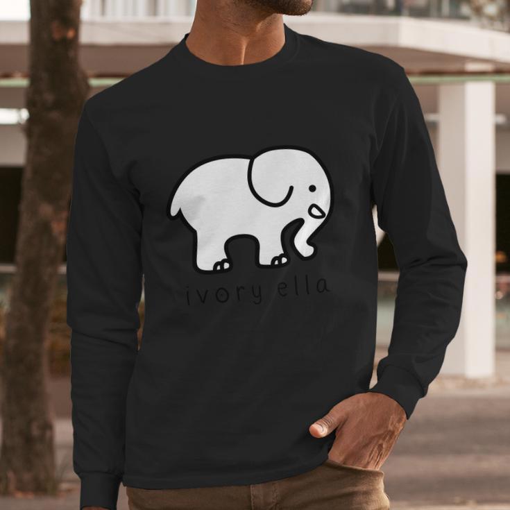 Ivory Ella Shirt Long Sleeve T-Shirt Gifts for Him