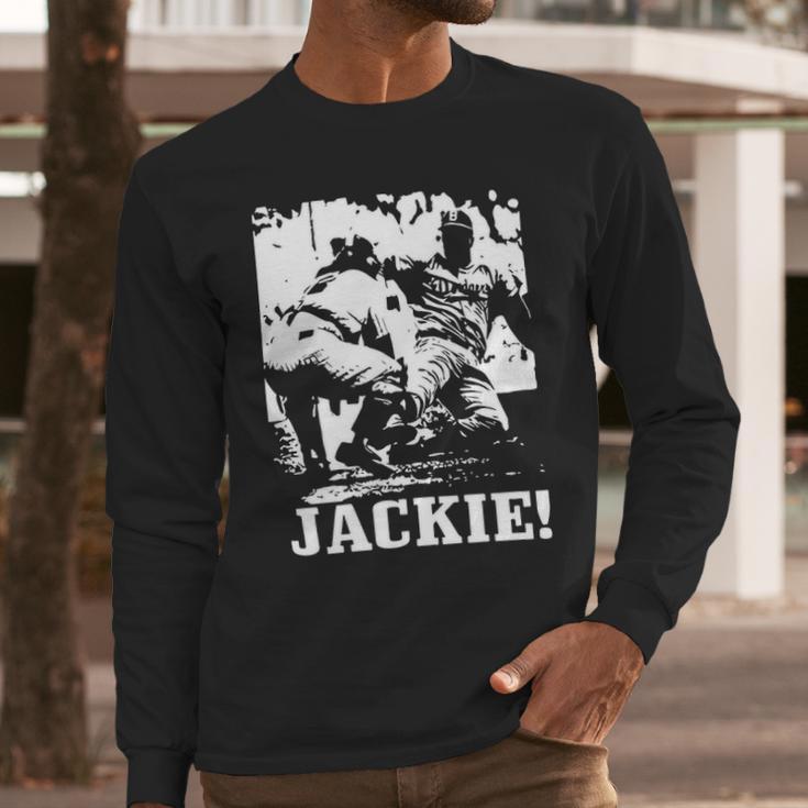 Jackie Robinson Classic Unisex Long Sleeve T-Shirt Gifts for Him