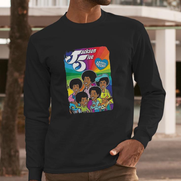 The Jackson 5 Cartoon Long Sleeve T-Shirt Gifts for Him