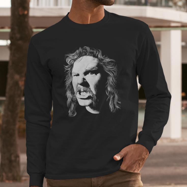 James Hetfield Bold Art Long Sleeve T-Shirt Gifts for Him