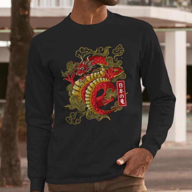 Japanesedragon Anime Japan Dragons Of Tokyotattoo Long Sleeve T-Shirt Gifts for Him