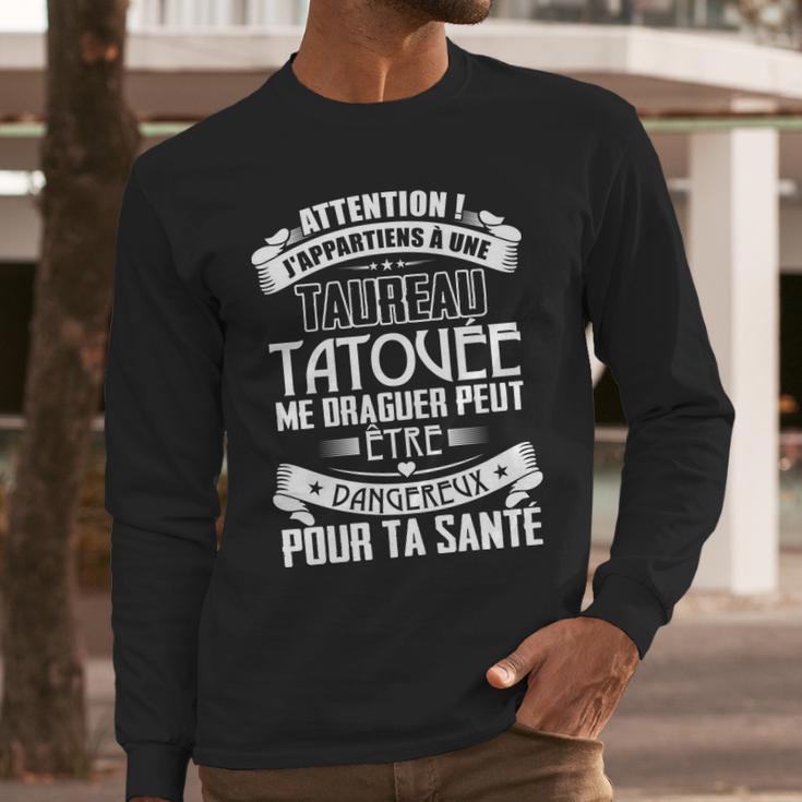 Jappartiens À Une Taureau Tatouee Long Sleeve T-Shirt Gifts for Him