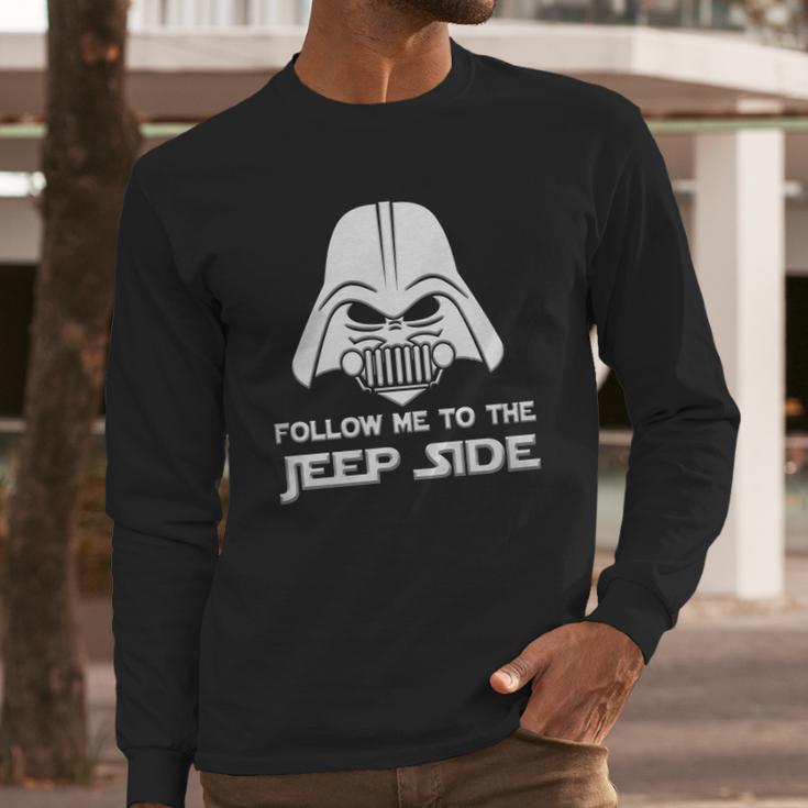 Jeep-Jeep Side Long Sleeve T-Shirt Gifts for Him