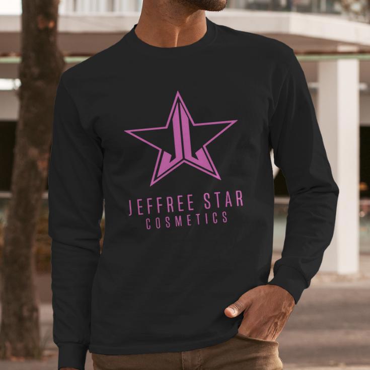 Jeffree Star Cosmetics - Pink On Black Long Sleeve T-Shirt Gifts for Him