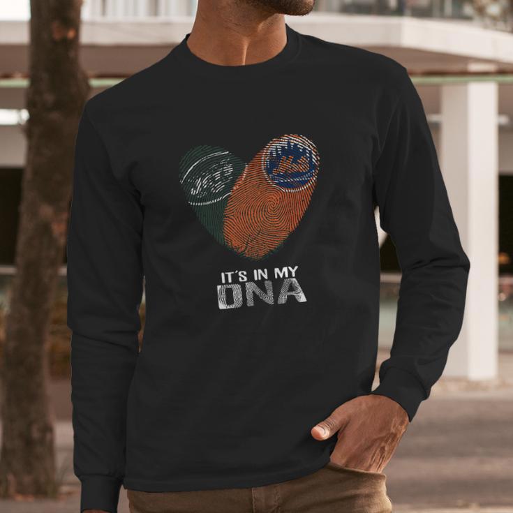 Jets - Mets Its In My Dna T-Shirt Long Sleeve T-Shirt Gifts for Him