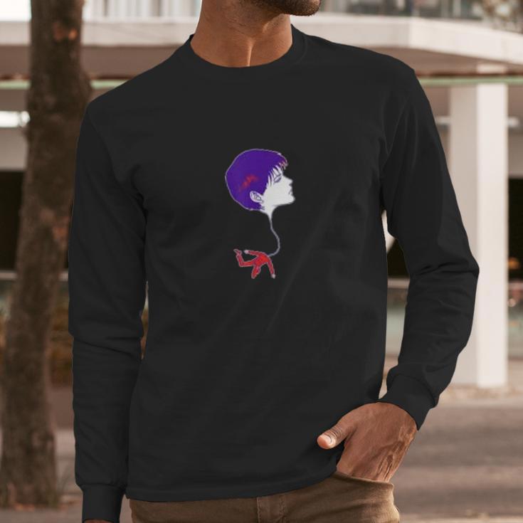 Junji Ito Floating Heads Long Sleeve T-Shirt Gifts for Him