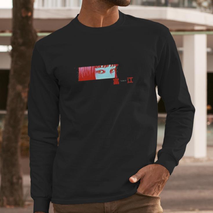 Junji Ito Tomie In Red Long Sleeve T-Shirt Gifts for Him