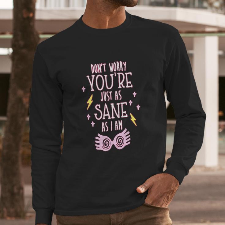 You Are Just As Sane As I Am Spectre Specs Youth Long Sleeve T-Shirt Gifts for Him