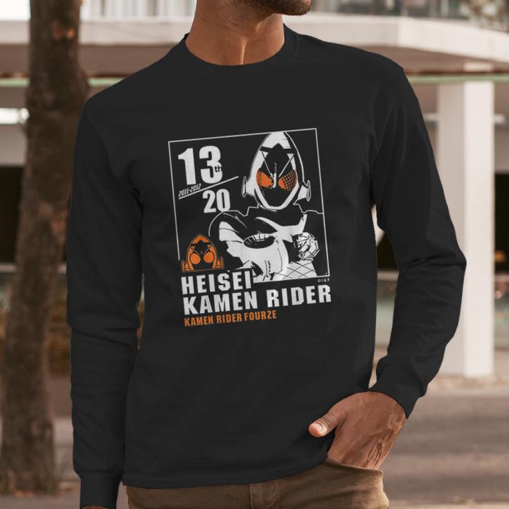 Kamen Rider Fourze Heisei Rider Anniversary Long Sleeve T-Shirt Gifts for Him