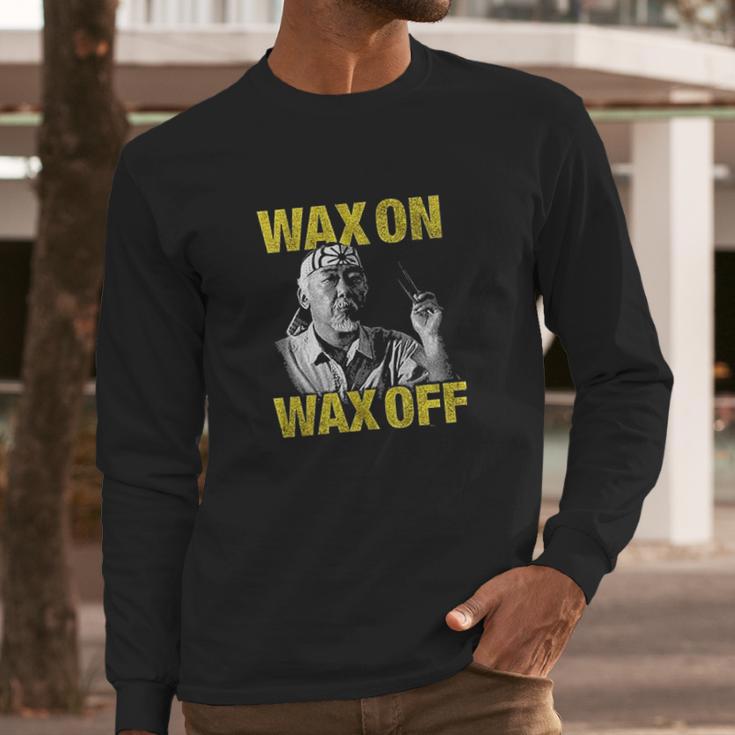 Karate Kid Wax On Off Long Sleeve T-Shirt Gifts for Him