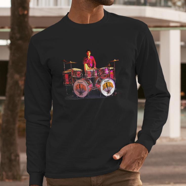 The Who Keith Moon Long Sleeve T-Shirt Gifts for Him