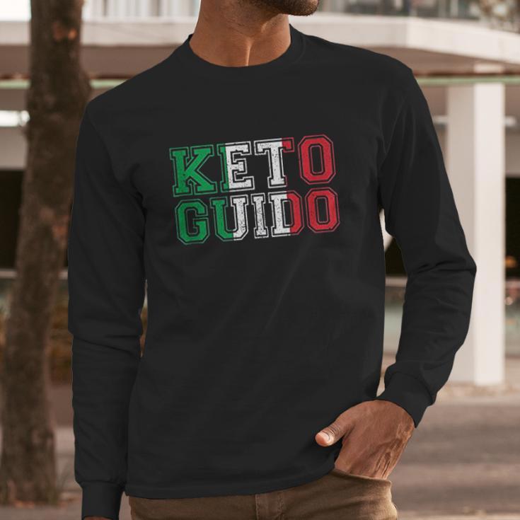 Keto Guido Italian Ketogenic Long Sleeve T-Shirt Gifts for Him