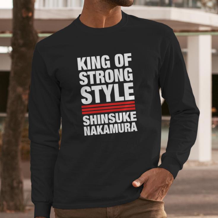 King Of Strong Style Shinsuke Nakamura Long Sleeve T-Shirt Gifts for Him