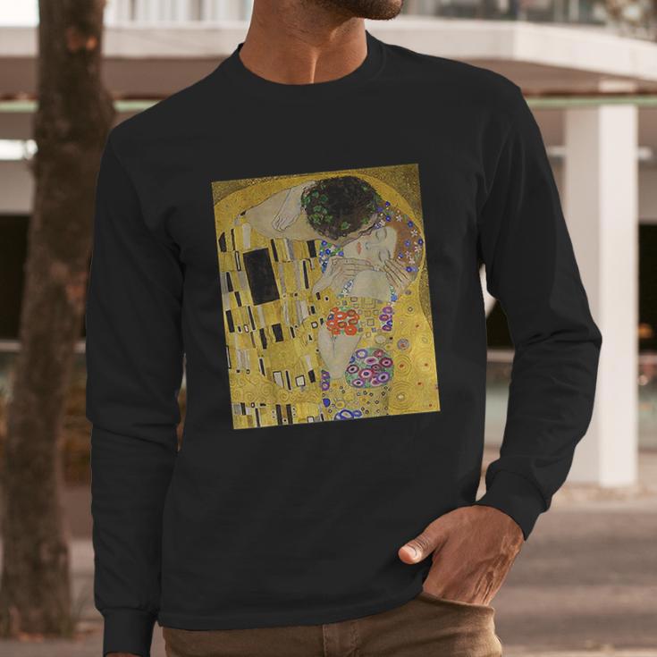 The Kiss Or Lovers By Gustav Klimt Long Sleeve T-Shirt Gifts for Him