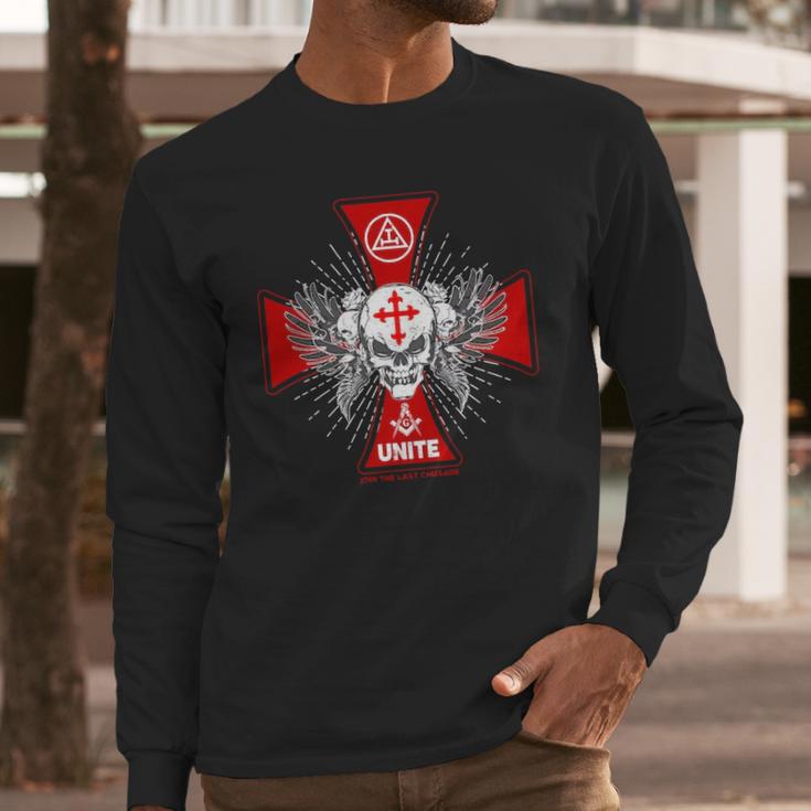 Knights Templar S - Templar S Long Sleeve T-Shirt Gifts for Him