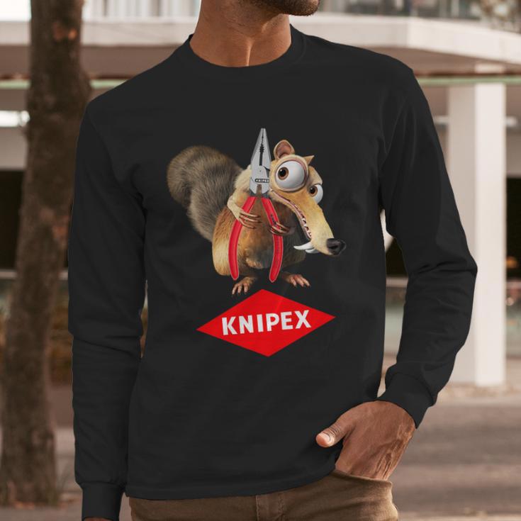 Knipex And Squirrel Long Sleeve T-Shirt Gifts for Him