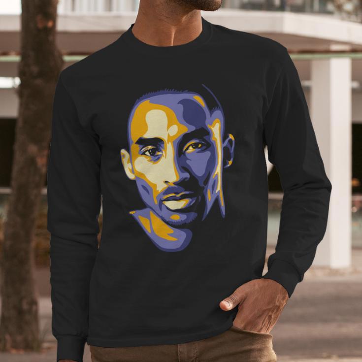 Kobe Bryant - Portrait T-Shirt Long Sleeve T-Shirt Gifts for Him