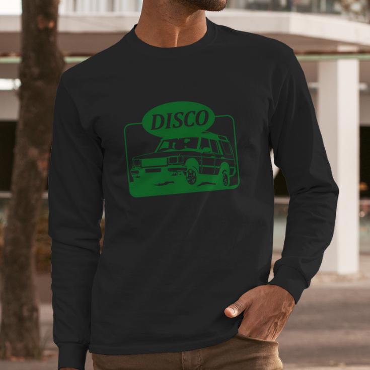 Land Rover Discovery Illustration Long Sleeve T-Shirt Gifts for Him