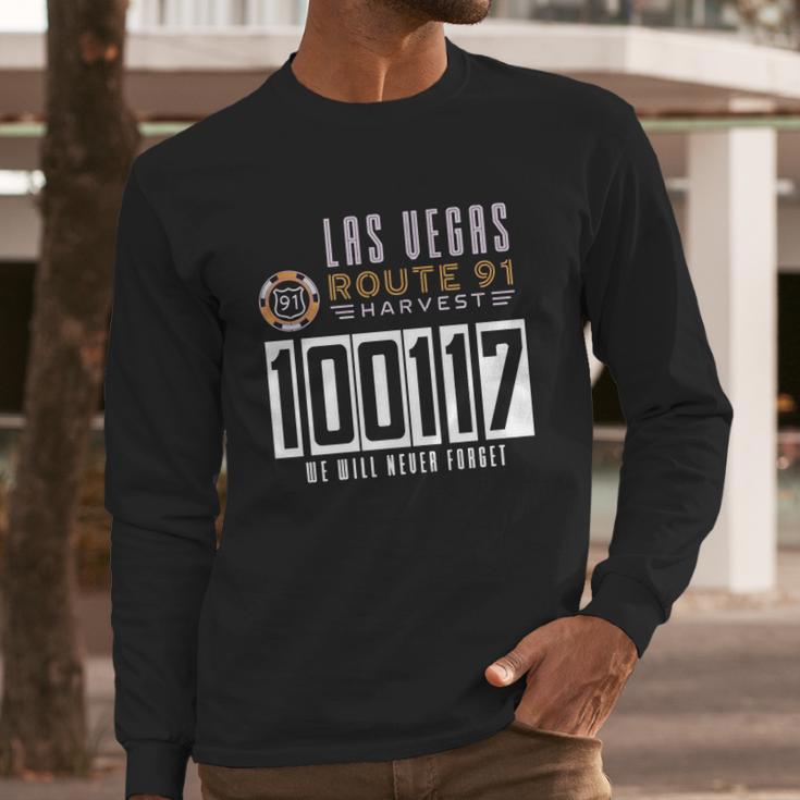 Las Vegas Shooting Route 91 Harvest Commemorate 100117 Shirt Hoodie Sweater Longsleeve T-Shirt Long Sleeve T-Shirt Gifts for Him