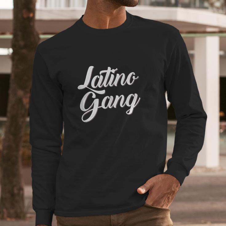 Latino Gang Latin Trap Hip Hop Rap Hispanic Conejo Malo Long Sleeve T-Shirt Gifts for Him