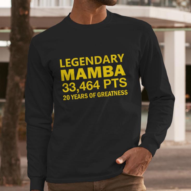 Legendary Mamba Out Farewell Tribute Long Sleeve T-Shirt Gifts for Him