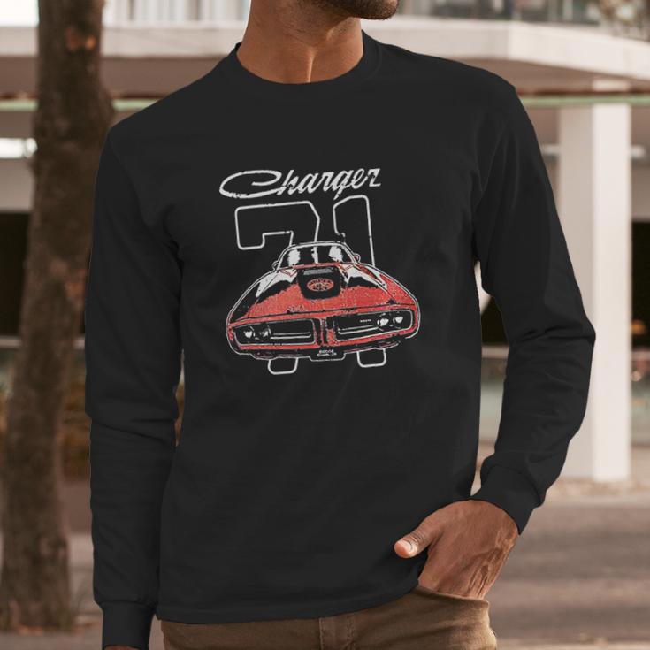 Licensed Big And Tall 1971 Dodge Charger Long Sleeve T-Shirt Gifts for Him