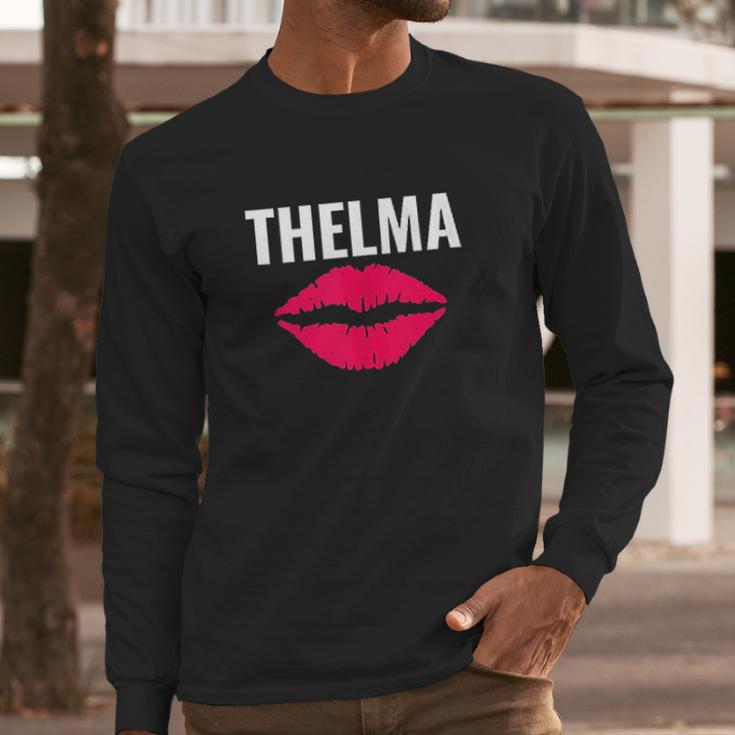 Thelma Lip Long Sleeve T-Shirt Gifts for Him