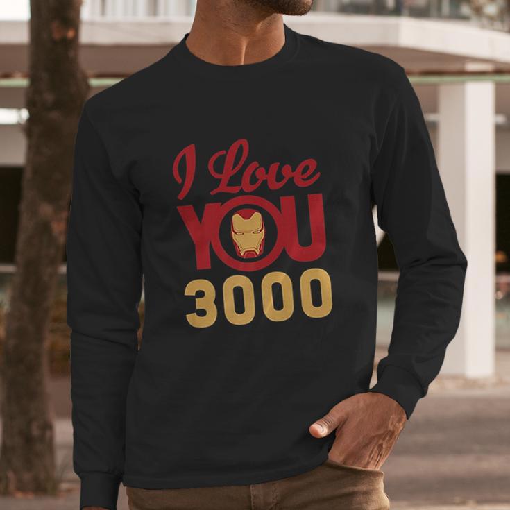 I Love You 3000 Helmet Logo Long Sleeve T-Shirt Gifts for Him