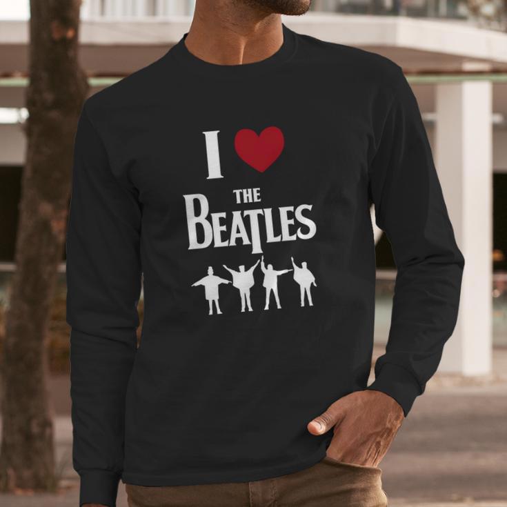 I Love The Beatles Long Sleeve T-Shirt Gifts for Him