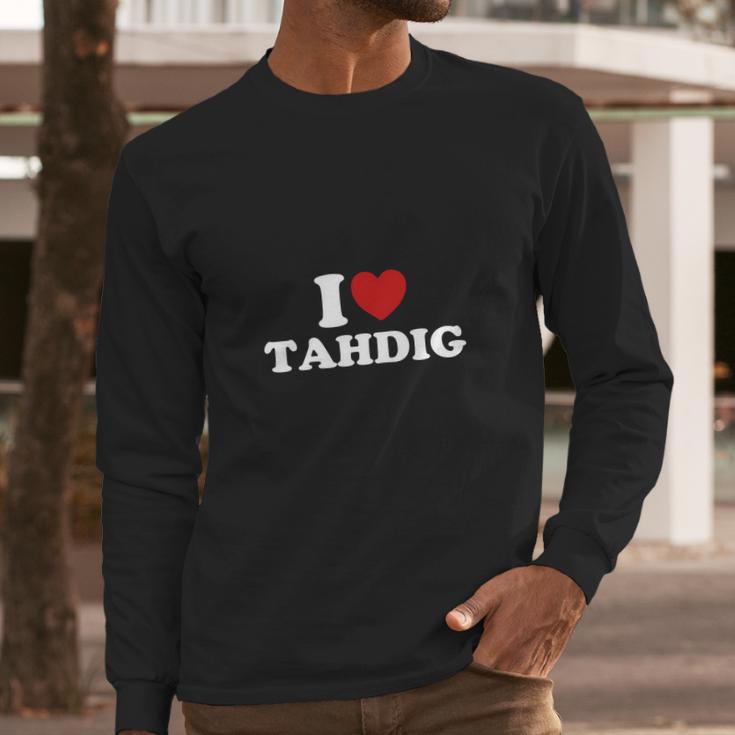 I Love Tahdig Funy Iranian Persian Long Sleeve T-Shirt Gifts for Him