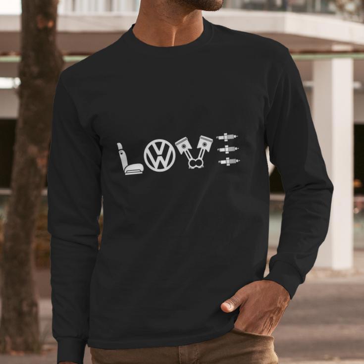 Love Volkswagen Long Sleeve T-Shirt Gifts for Him