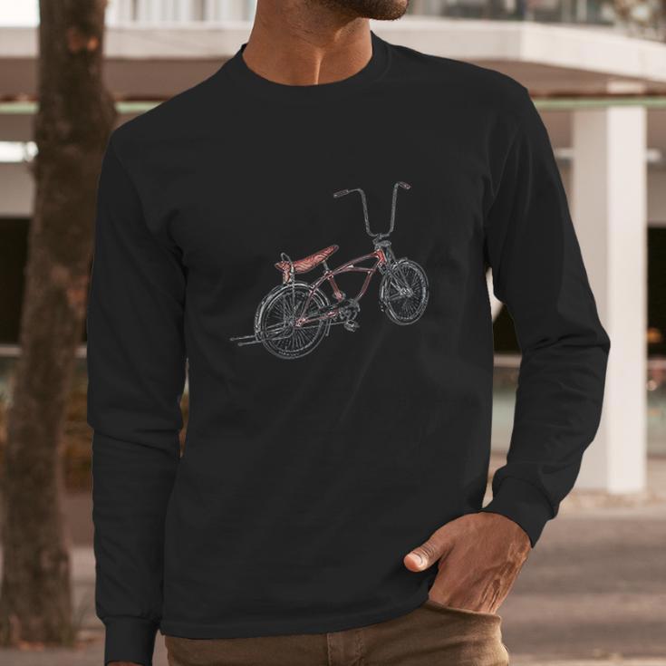 Lowrider Bike Bicycle Low Rider Low-Rider Cruisin Long Sleeve T-Shirt Gifts for Him