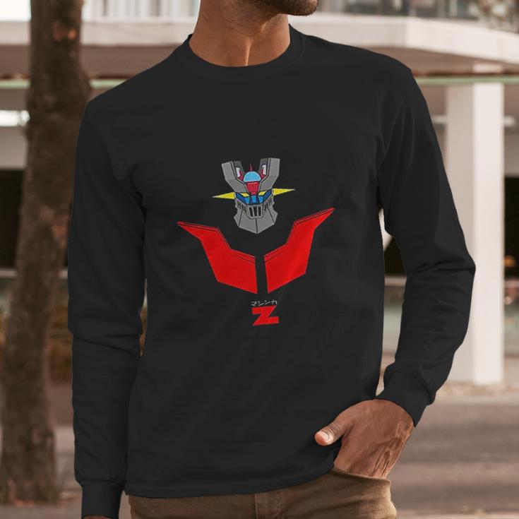 Luisa Mens Mazinger Z Cotton Long Sleeve T-Shirt Gifts for Him