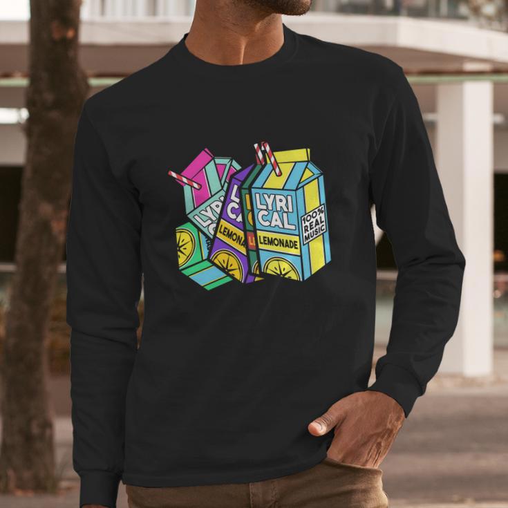 Lyrical Lemonade 100 Percent Real Music Long Sleeve T-Shirt Gifts for Him