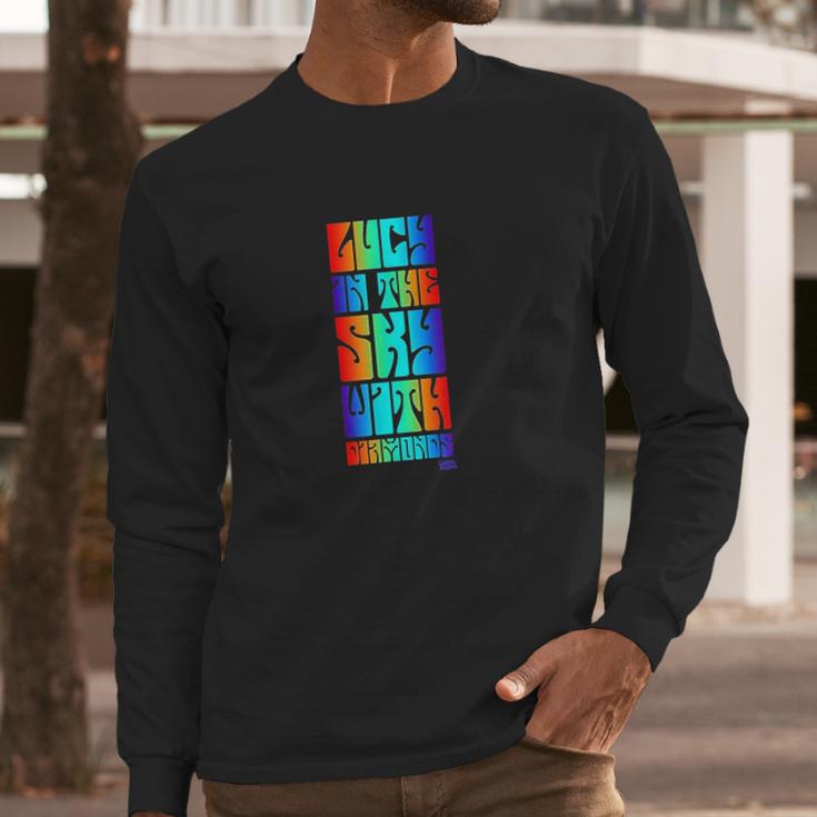 Lyrics By Lennon And Mccartney Lucy Long Sleeve T-Shirt Gifts for Him