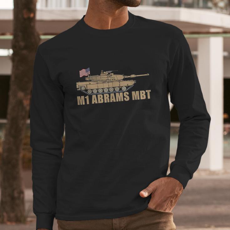 M1 Abrams Tank Long Sleeve T-Shirt Gifts for Him