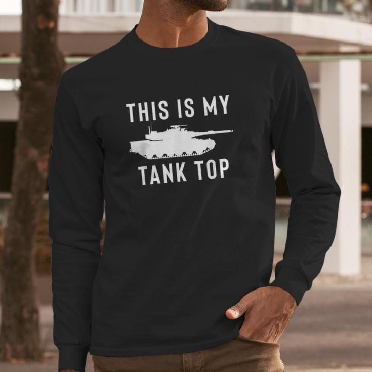 M1 Tank Funny Long Sleeve T-Shirt Gifts for Him