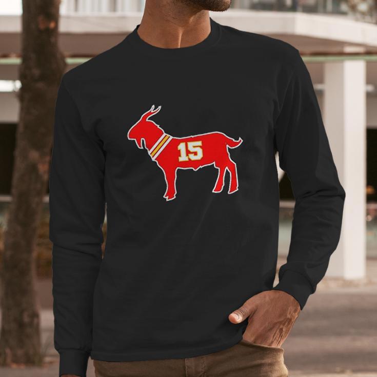 Mahomes Goat Long Sleeve T-Shirt Gifts for Him