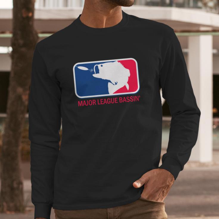 Major League Bass T-Shirt Long Sleeve T-Shirt Gifts for Him