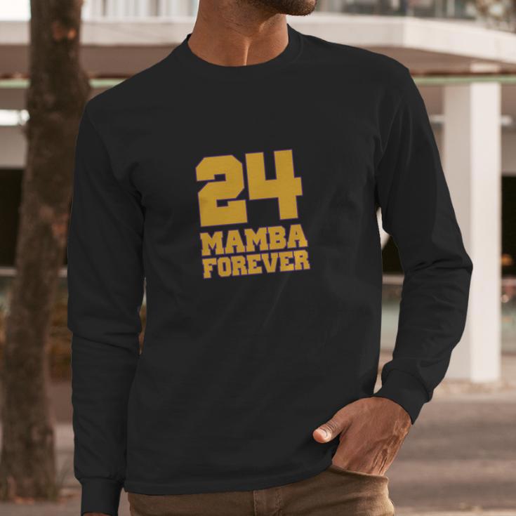 Mamba Forever Rip Kobe Bryant Long Sleeve T-Shirt Gifts for Him