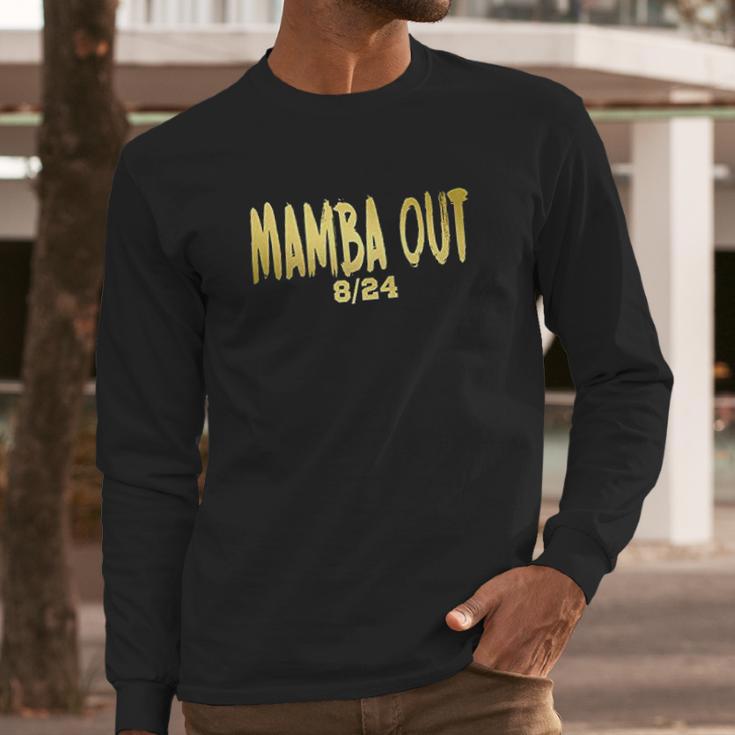 Mamba Out Long Sleeve T-Shirt Gifts for Him