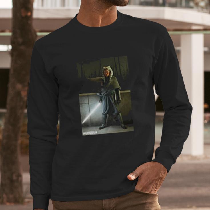 The Mandalorian Ahsoka Tano Long Sleeve T-Shirt Gifts for Him