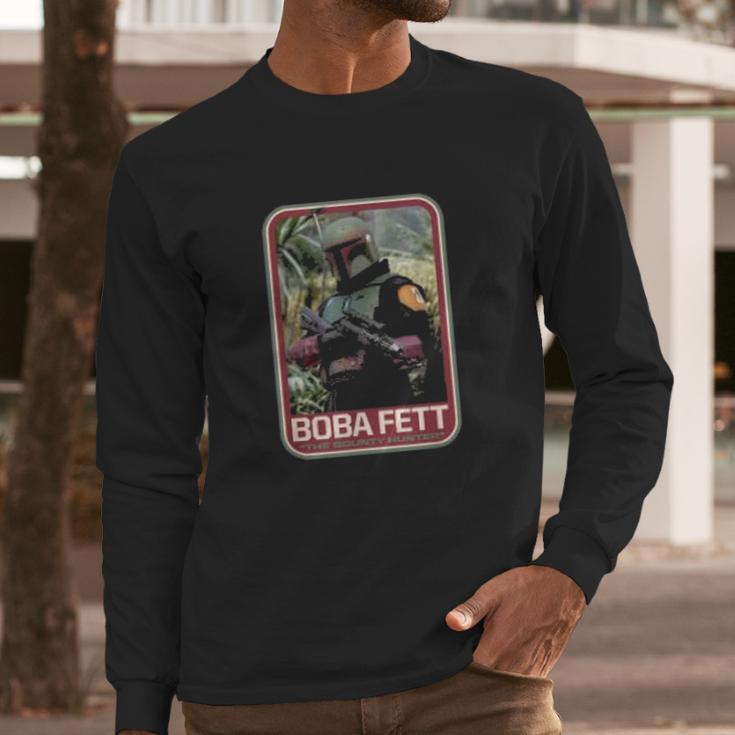 The Mandalorian Boba Fett Long Sleeve T-Shirt Gifts for Him