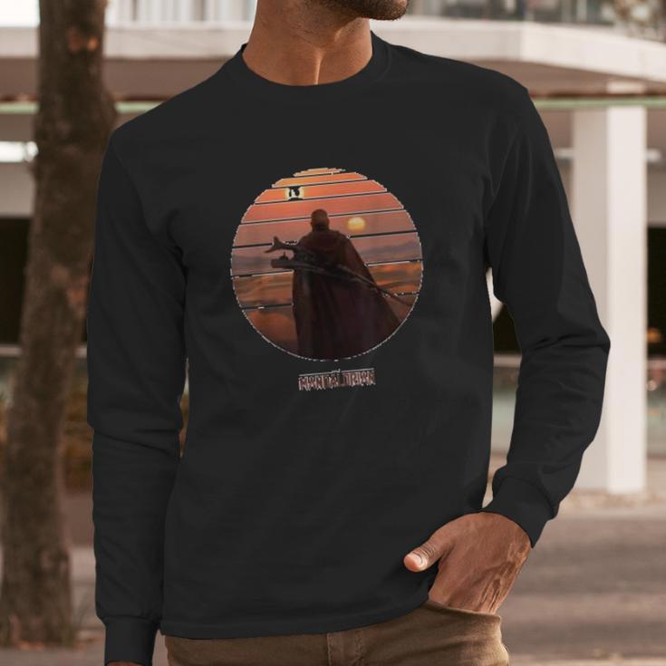 The Mandalorian Boba Fett On Tatooine Long Sleeve T-Shirt Gifts for Him