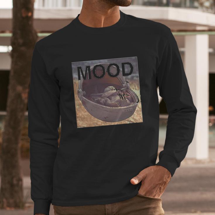 The Mandalorian Child Baby Yoda Nap Mood Long Sleeve T-Shirt Gifts for Him