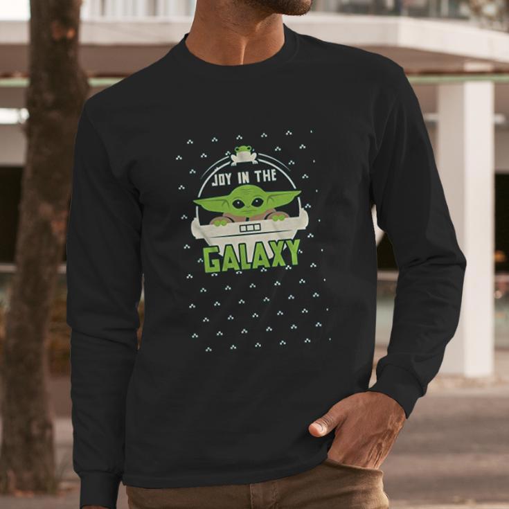 The Mandalorian Joy To The Galaxy Long Sleeve T-Shirt Gifts for Him