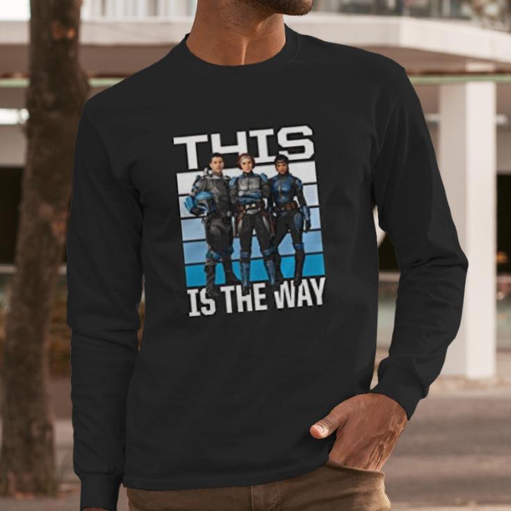 The Mandalorian This Is The Way Long Sleeve T-Shirt Gifts for Him