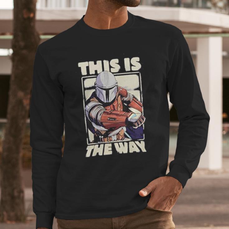 The Mandalorian This Is The Way Long Sleeve T-Shirt Gifts for Him