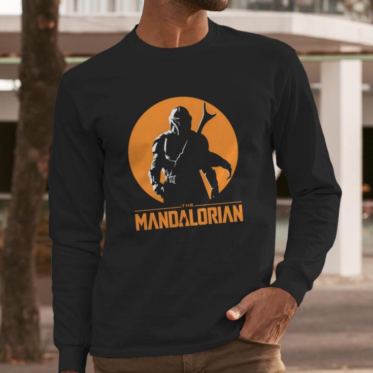 The Mandalorian Sun Long Sleeve T-Shirt Gifts for Him